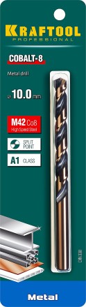Сверло по металлу HSS-Co 29656-10 купить в Когалыме