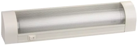 Светильник люминесцентный СВЕТОЗАР модель "СЛУ-110" с плафоном и выключателем, угловой, лампа Т8, 402x54x74мм, 10Вт SV-57587-10 купить в Когалыме