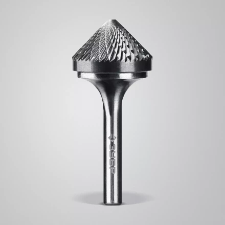 Зубр Твердосплавная борфреза K - зенкер с вершиной 90°, 25 х 12 мм (28809-25-12) купить в Когалыме