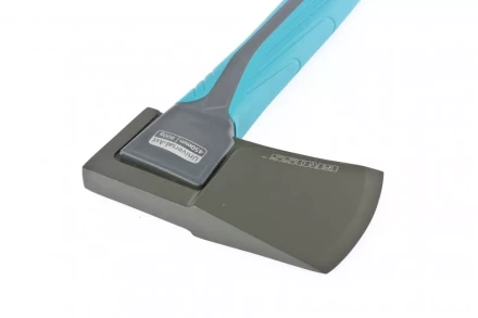 Топор универсальный 800 гр кованый тефлоновое покрытие двухкомпонентное пластиковое топорище 450 мм Gross 21452 купить в Когалыме