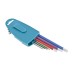 Набор ключей имбусовых TORX-TT T10-T50 магнит S2 экстра-длинные хром/краска 9 шт Gross 16402 купить в Когалыме