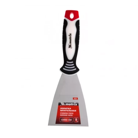 Шпательная лопатка из нержавеющей стали 80 мм трехкомпонентная ручка Matrix 85534 купить в Когалыме