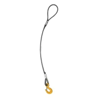 Строп канатный одноветвевой 1СК 0.5 т L=7 м с кч гост 0.5 т опрессовка