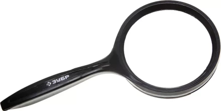 Лупа ЗУБР "МАСТЕР" для чтения, 3-х/5-ти кратное увеличение, диаметр линзы 75мм 40540-75 купить в Когалыме