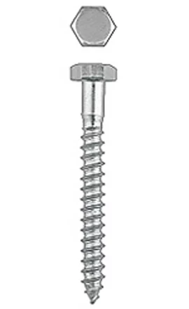 Шурупы ЗУБР "МАСТЕР" с шестигранной головкой, оцинкованные, 6x50мм, 100шт 4-300451-06-050 купить в Когалыме