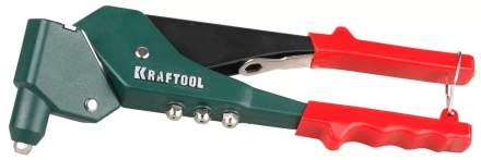 Заклепочник поворотный 360°, KRAFTOOL "RX-7" 31176, для заклёпок d=2,4-4,8 мм - алюминий и сталь, d=2,4-4,0 - нерж сталь, литой корпус 31176 купить в Когалыме