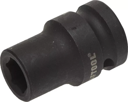 Торцовая головка KRAFTOOL "INDUSTRIE QUALITAT" ударная (1/2"), FLANK, Cr-Mo, фосфатированная, 11 мм 27940-11 купить в Когалыме