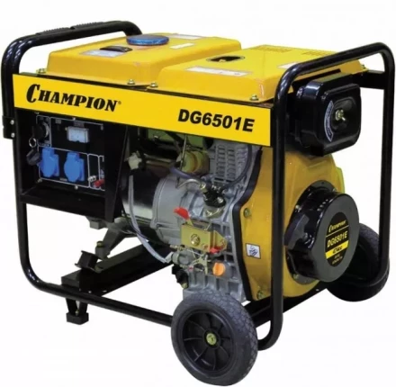 Генератор дизельный CHAMPION DG6501E купить в Когалыме