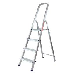 Стремянка усиленная MTX 9771377, 4 ступени, алюминиевая, Россия