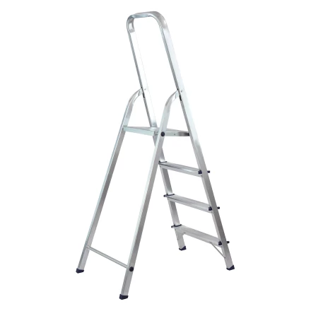 Стремянка усиленная MTX 9771377, 4 ступени, алюминиевая, Россия купить в Когалыме