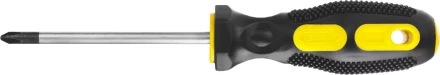Отвертка STAYER "MASTER", двухкомпонентная рукоятка, магнитный наконечник, PH2x100мм 2510-2-10_z01 купить в Когалыме