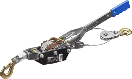 Лебедка ручная рычажная СИБИН, тросовая, 4т, 3м 43125-4 купить в Когалыме