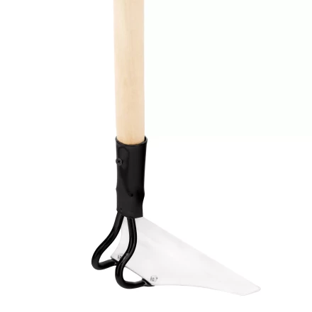 Мотыга, нержавеющая сталь, 220х85х1300 мм, деревянный черенок Сибртех 62374 купить в Когалыме