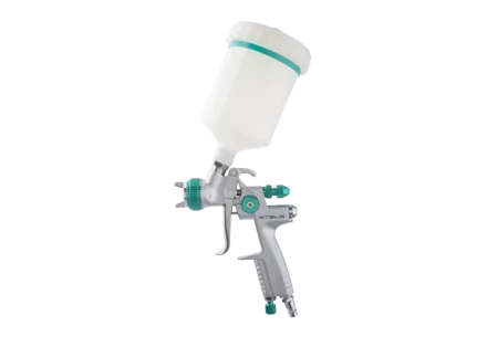 Пневматический краскопульт AG 901 LVMP профессиональный, гравитационного  типа, сопла 1,3 и 1,1 мм Stels 57365 купить в Когалыме