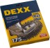 DEXX. Щетка дисковая для УШМ, витая стальная латунированная проволока 0,3мм, 175ммх22мм 35101-175 купить в Когалыме
