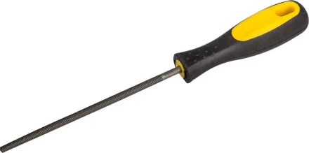 Напильник STAYER "PROFI" круглый, с двухкомпонентной рукояткой, № 1, 150мм 16605-15-1 купить в Когалыме