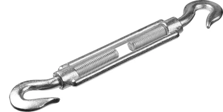 Талреп DIN 1480, крюк-крюк, оцинкованный, М8, 10 шт, STAYER Master 30525-08 30525-08 купить в Когалыме