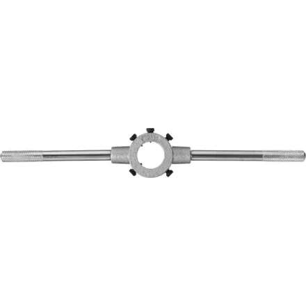 Плашкодержатель, ЗУБР Мастер 28141-30, с центровочными и прижимными винтами, 30х11мм для М10, L - 275мм 28141-30_z01 купить в Когалыме