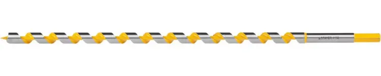 Сверло по дереву "Spiral", спираль Левиса, HEX хвостовик, STAYER Professional 29475-450-14, d=14х450мм 29475-450-14 купить в Когалыме