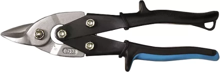 Ножницы по металлу "PIRANHA",230мм,прямой усил.рез (BULLDOG),сталь-СrMo,двухкомп.рук-ки  GROSS 78327 купить в Когалыме