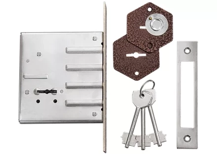 Замок врезной ЗВ-3 сувальдный СИБРТЕХ 91668 купить в Когалыме