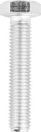 Болт ЗУБР "МАСТЕР" с шестигранной головкой, ГОСТ 7798-70, класс прочности 5.8, оцинкованный, M12x60мм, 5кг 303080-12-060 купить в Когалыме