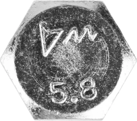 Болт ЗУБР "МАСТЕР" с шестигранной головкой, ГОСТ 7798-70, класс прочности 5.8, оцинкованный, M12x60мм, 5кг 303080-12-060 купить в Когалыме