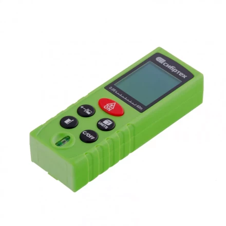 Лазерный дальномер Сибртех PM-40 с пузырьковым уровнем 38010 купить в Когалыме