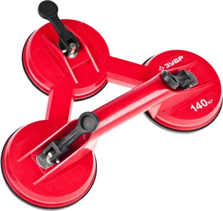 ЗУБР "МАСТЕР". Стеклодомкрат пластмассовый, тройной, 100кг 33724-3 купить в Когалыме