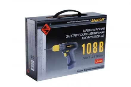 Шуруповерт ДША-2 108 ЭР/10Л аккумуляторный сумка 50010 купить в Когалыме