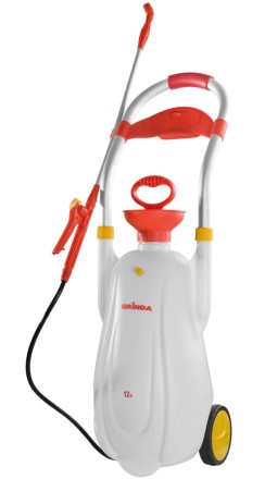 Опрыскиватель GRINDA  &quot;Handy Spray&quot; садовый, 12 л, с телескоп. удлинителем, на колесах 8-425161 купить в Когалыме