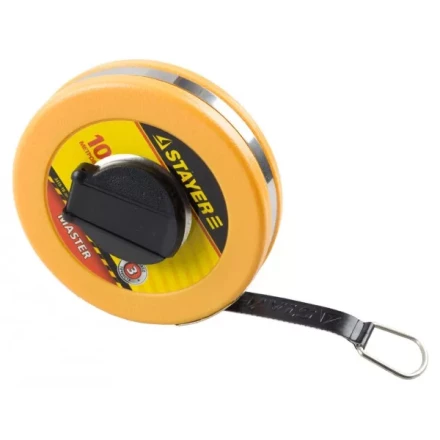 Мерная лента STAYER &quot;MASTER&quot; F-10, фиберглассовое двустороннее полотно, 10м 3415-10_z01 купить в Когалыме