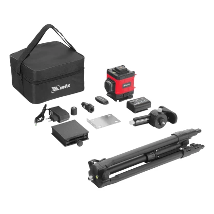 Лазерный уровень м-призм. ML 360-3 Pro SET, 30 м, акк. Li 3000 мАч, состоит из 2 частей// MTX 350835 купить в Когалыме