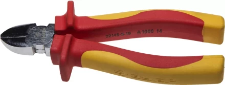 Бокорезы ЗУБР "ПРОФЕССИОНАЛ" "ПРОФИЭЛЕКТРИК", диэлектрические, двухкомпонентная рукоятка, высоковольтные до ~1000В, 160мм 22145-5-16 купить в Когалыме