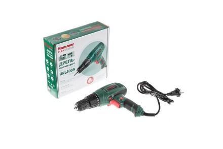 Дрель-шуруповерт HAMMER Flex DRL400A купить в Когалыме