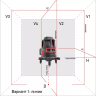 Нивелир лазерный ADA Combine 4V+6Dots купить в Когалыме