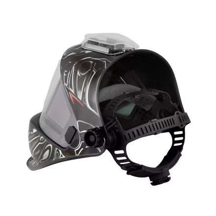 Маска сварщика Корунд МЕГА чёрная ф-р MEGA внеш. регулировка в коробке купить в Когалыме