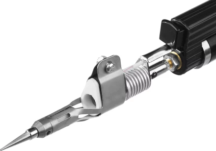 Газовая горелка STAYER "PROFESSIONAL", 2в1, пьезоподжиг, регулировка пламени, 4 насадки, 1200С 55505-H6 купить в Когалыме