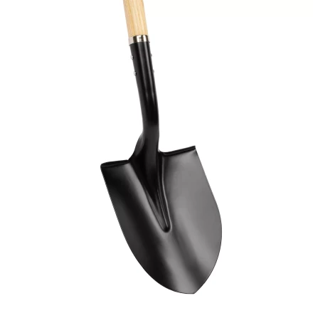 Лопата штыковая амер. типа, 215х285х1500 мм, деревянный лакированный черенок, LUXE Palisad 61377 купить в Когалыме