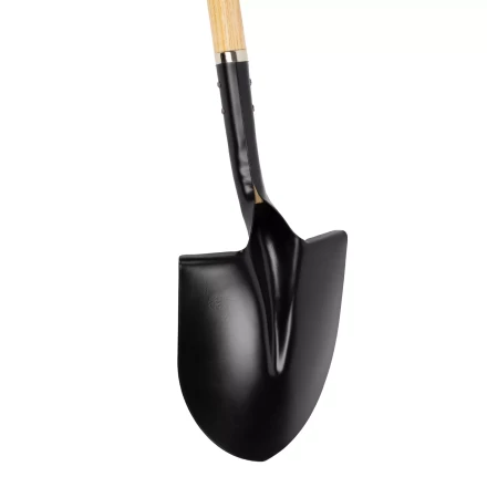 Лопата штыковая амер. типа, 215х285х1500 мм, деревянный лакированный черенок, LUXE Palisad 61377 купить в Когалыме