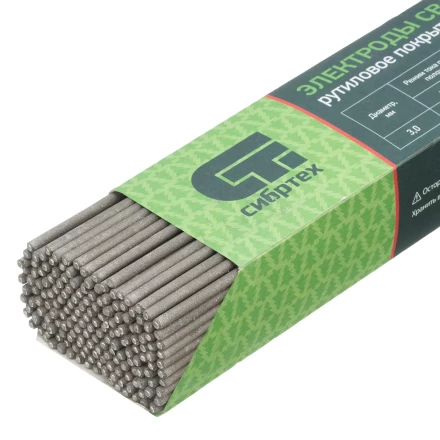 Электроды MP-3, диам. 3 мм, 4,5 кг., рутиловое покрытие Сибртех 97532 купить в Когалыме