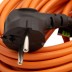 Удлинитель-шнур силовой 20 м Сибртех 95832, 16А, тип УХ16, ПВС, усиленный, 1 розетка без заземления купить в Когалыме