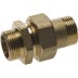 Соединитель GENERAL FITTINGS прямой с накидной гайкой, латунь, ш/ш, 3/4&quot; 51037-S/S-3/4 купить в Когалыме