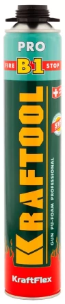 Пена "PREMIUM B1" профессиональная, монтажная, пистолетная, всесезонная, 750мл, KRAFTOOL 41186_z01 купить в Когалыме