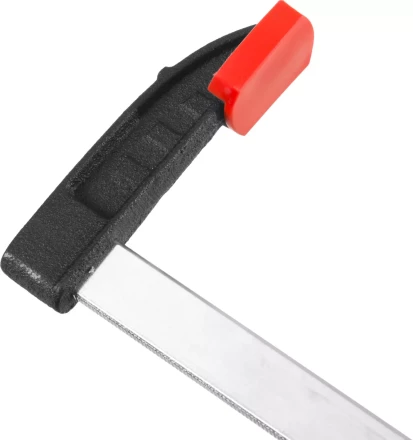 Струбцина ЗУБР "МАСТЕР", тип "F", пластмассовая ручка, стальная закаленная рейка, 50х250мм 32150-050-250 купить в Когалыме