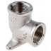 Уголок GENERAL FITTINGS с креплением к стене в двух точках, никелированная латунь, г/г, 1/2&quot; 51075-G/G-1/2 купить в Когалыме