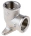 Уголок GENERAL FITTINGS с креплением к стене в двух точках, никелированная латунь, г/г, 1/2&quot; 51075-G/G-1/2 купить в Когалыме