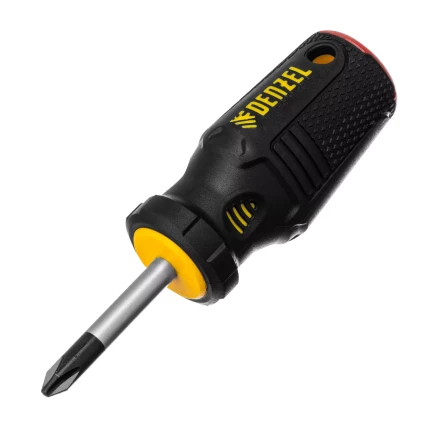 Отвертка, PH2х38 мм, S2, 3к рукоятка Denzel 121867 купить в Когалыме