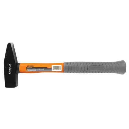 Молоток с фиберглассовой обрезиненной рукояткой 0,60кг   Кратон 2 15 01 008 купить в Когалыме