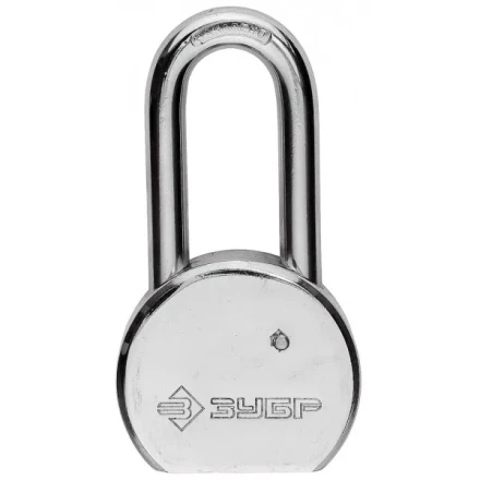 Замок навесной ЗУБР "серия 281" с закал стержнем латунный корпус, 70мм 4-37281-70 купить в Когалыме